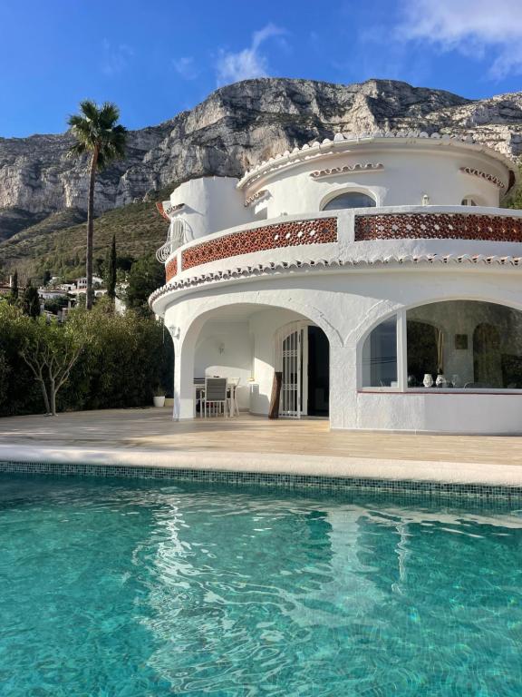 Bazén v ubytování Villa Denia Costa Blanca nebo v jeho okolí
