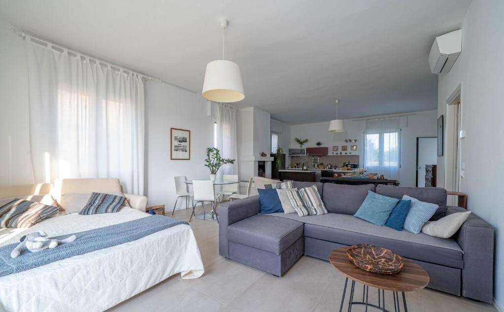 Posezení v ubytování Casa Bilum