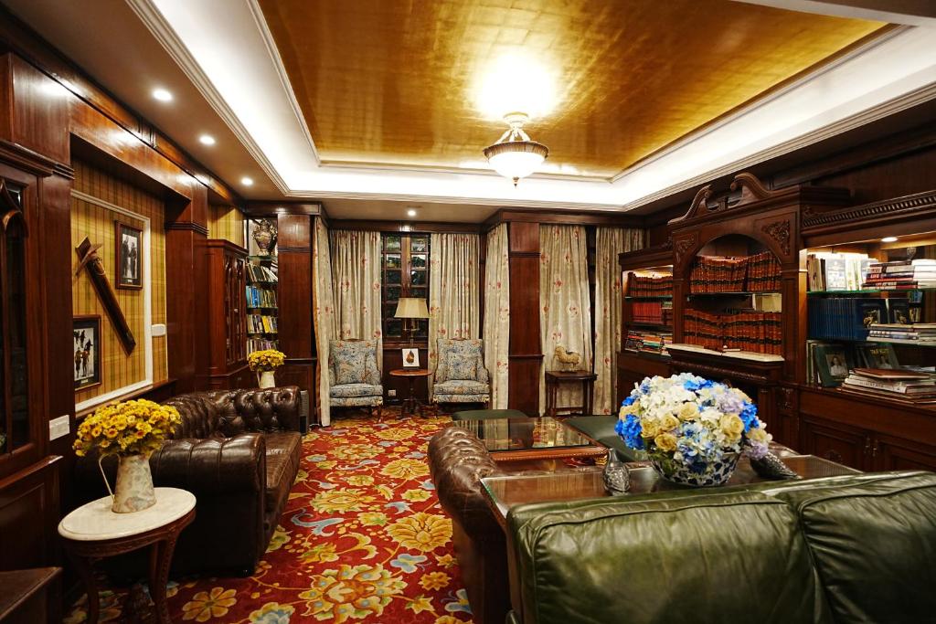 Posezení v ubytování Mayfair Darjeeling