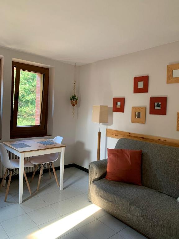 Posezení v ubytování El Petit Estudi - Els Apartaments del Bosc