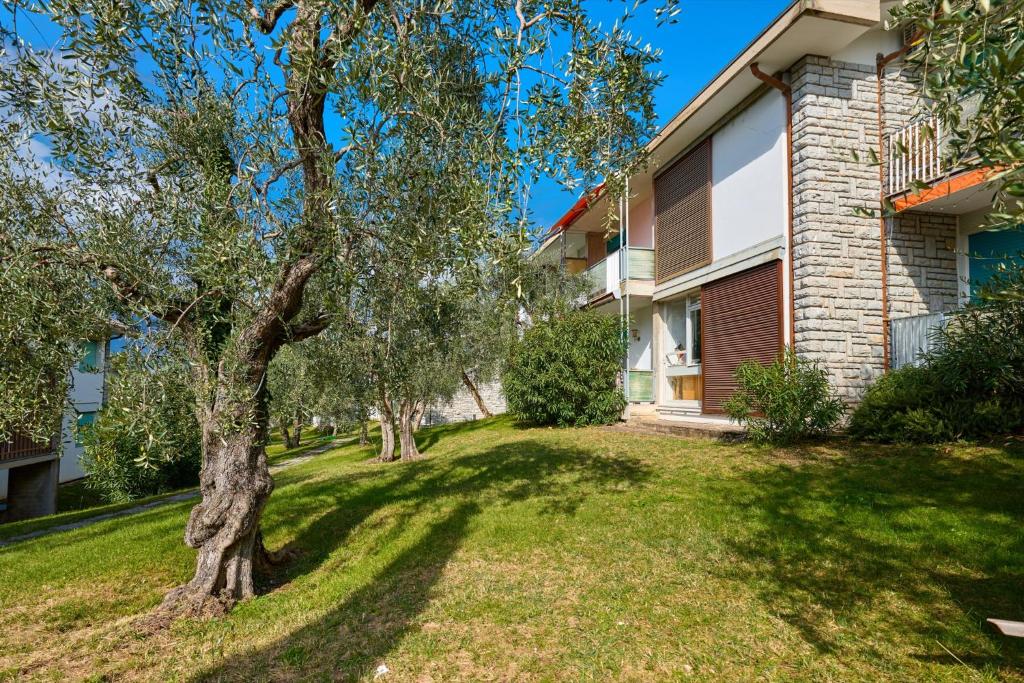 Vonkajšia záhrada v ubytovaní La Perla del Lago