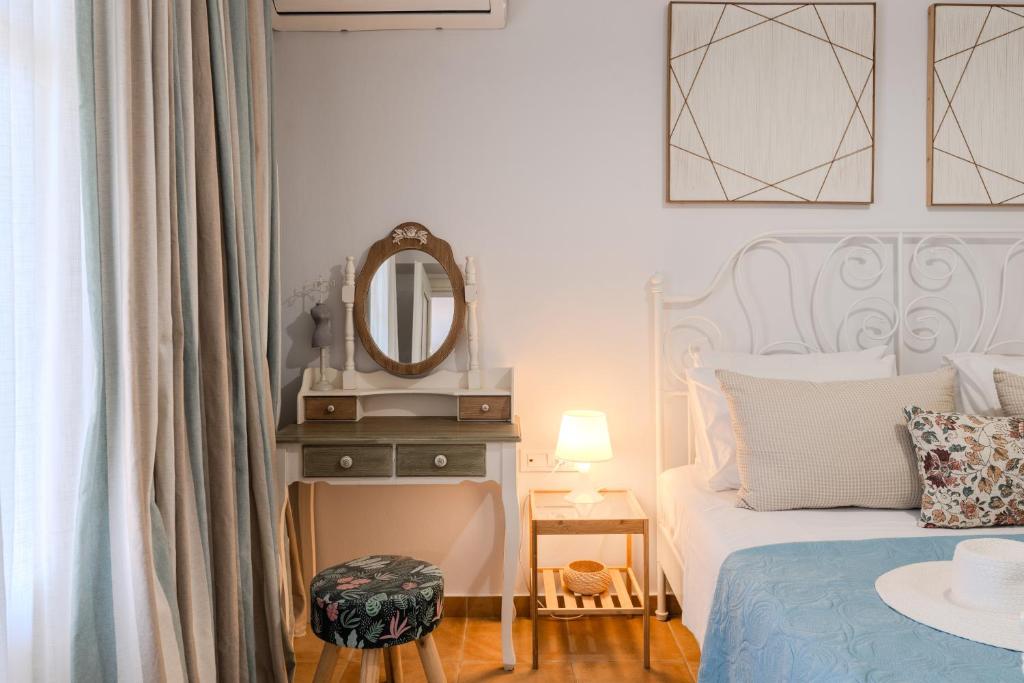 Postel nebo postele na pokoji v ubytování Manoir Dennise Villa