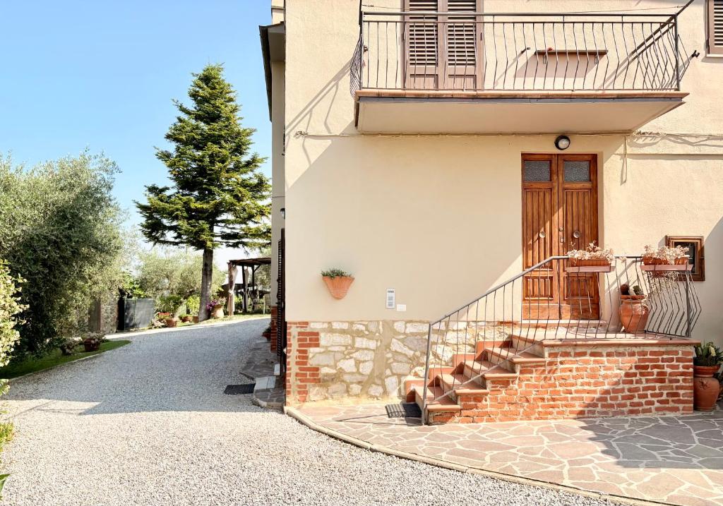 Budova, kde se bed and breakfast nachází