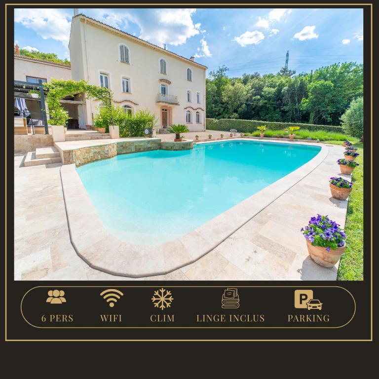 Photo de la galerie de l'établissement Domaine Sauteirane charme et piscine privée, aux Arcs-sur-Argens