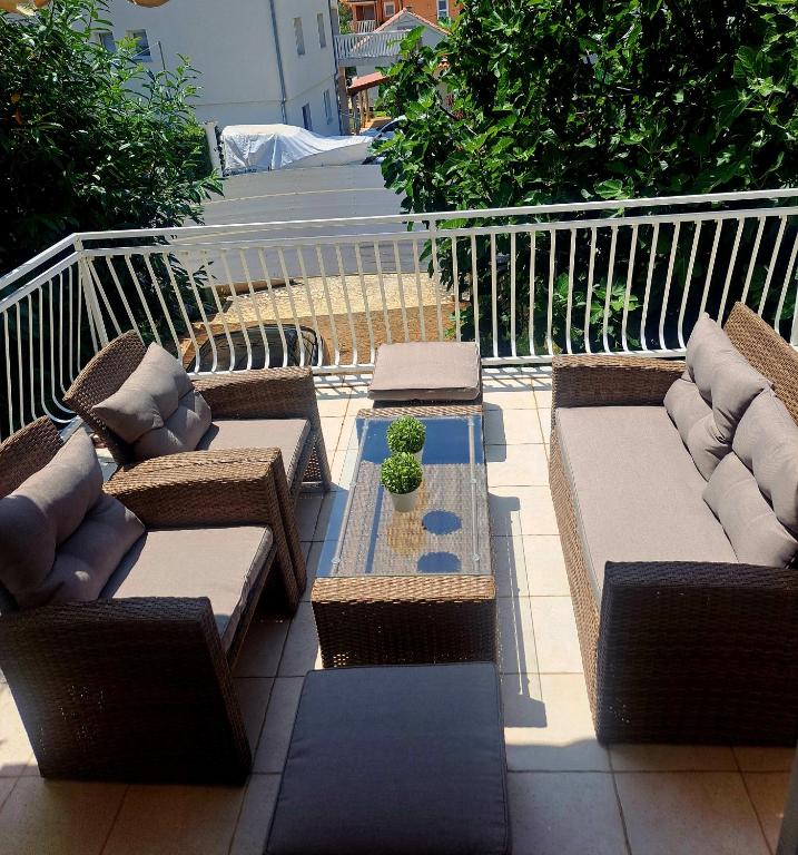 Posezení v ubytování Apartmani Ana