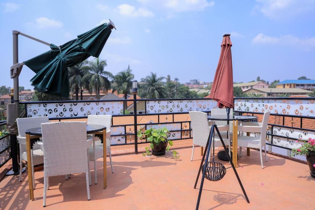 Balkón nebo terasa v ubytování AG Home - Kampala