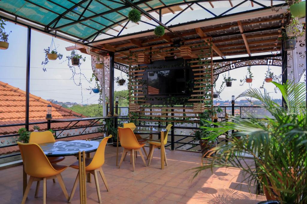 Balkón nebo terasa v ubytování AG Home - Kampala