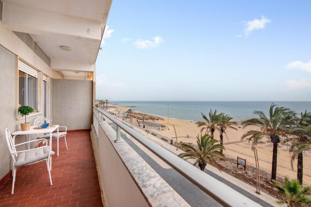 En generel havudsigt eller havudsigten taget fra lejligheden