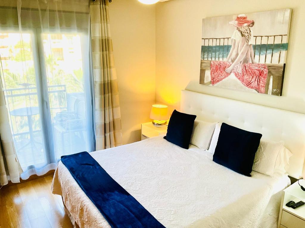 Posteľ alebo postele v izbe v ubytovaní Wonderful apartment in Costa Del Sol