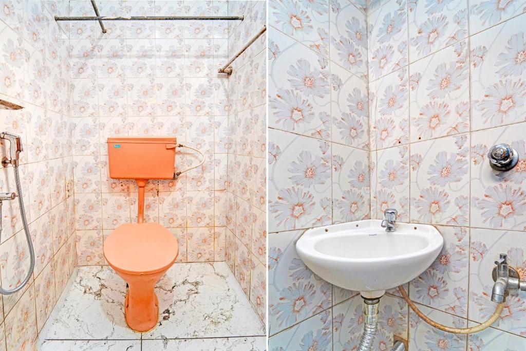 Koupelna v ubytování Super Hotel O Thammanam Kochi
