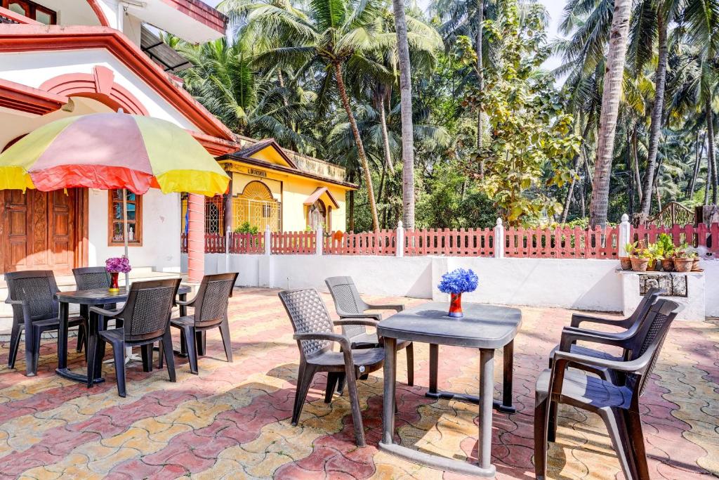 Zahrada ubytování Hotel O Benaulim Beach Goa