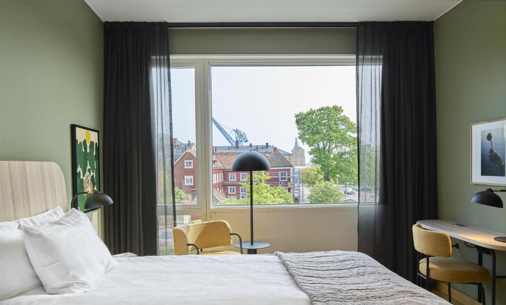 Postel nebo postele na pokoji v ubytování Scandic Karlskrona