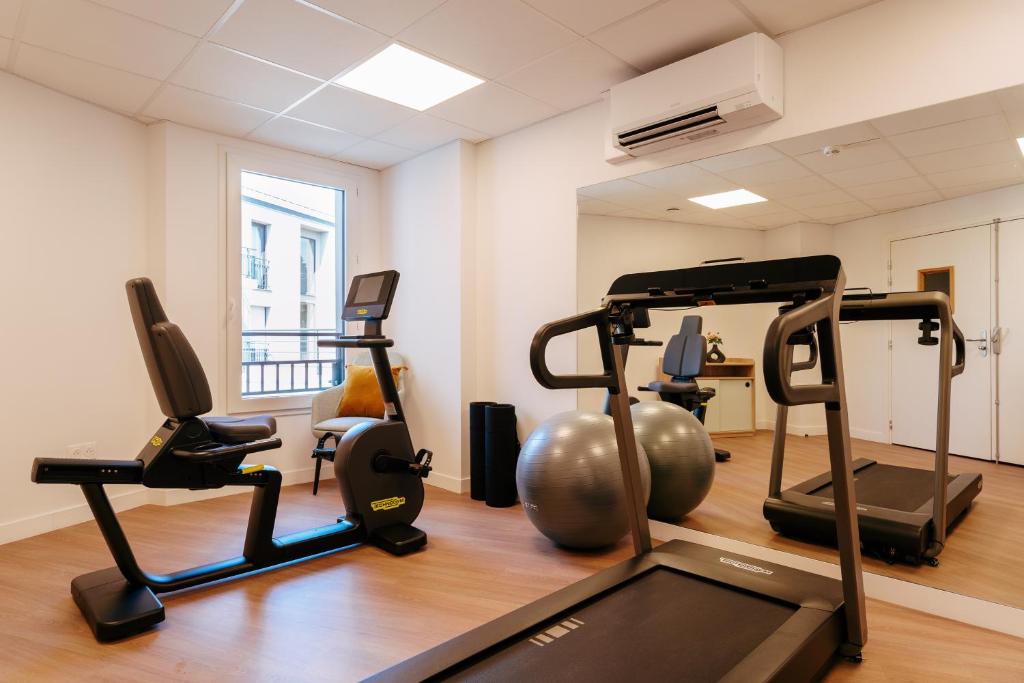 Salle ou équipements de sports de l'établissement Zenitude Hôtel-Résidences Ploërmel