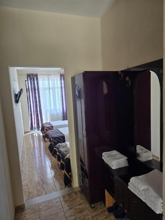 Koupelna v ubytování Hotel Belvedere