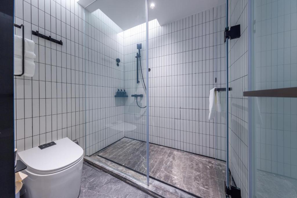 Koupelna v ubytování Atour Light Hotel Fuzhou Sanfang Qixiang