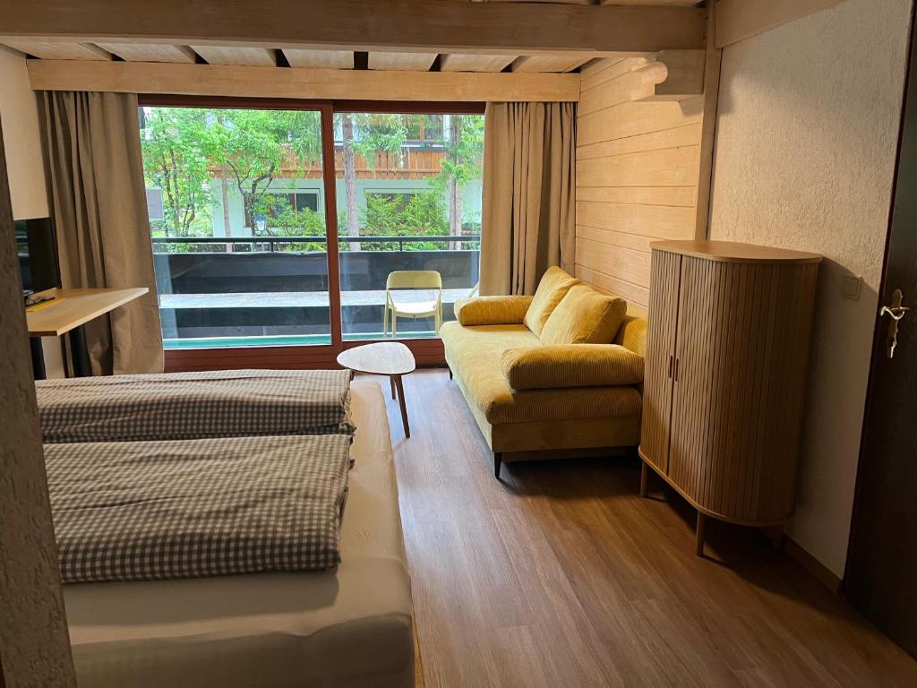 Posezení v ubytování B&B in Seefeld