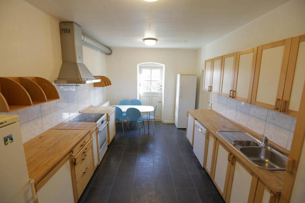 Kuchyň nebo kuchyňský kout v ubytování AvalonBnB