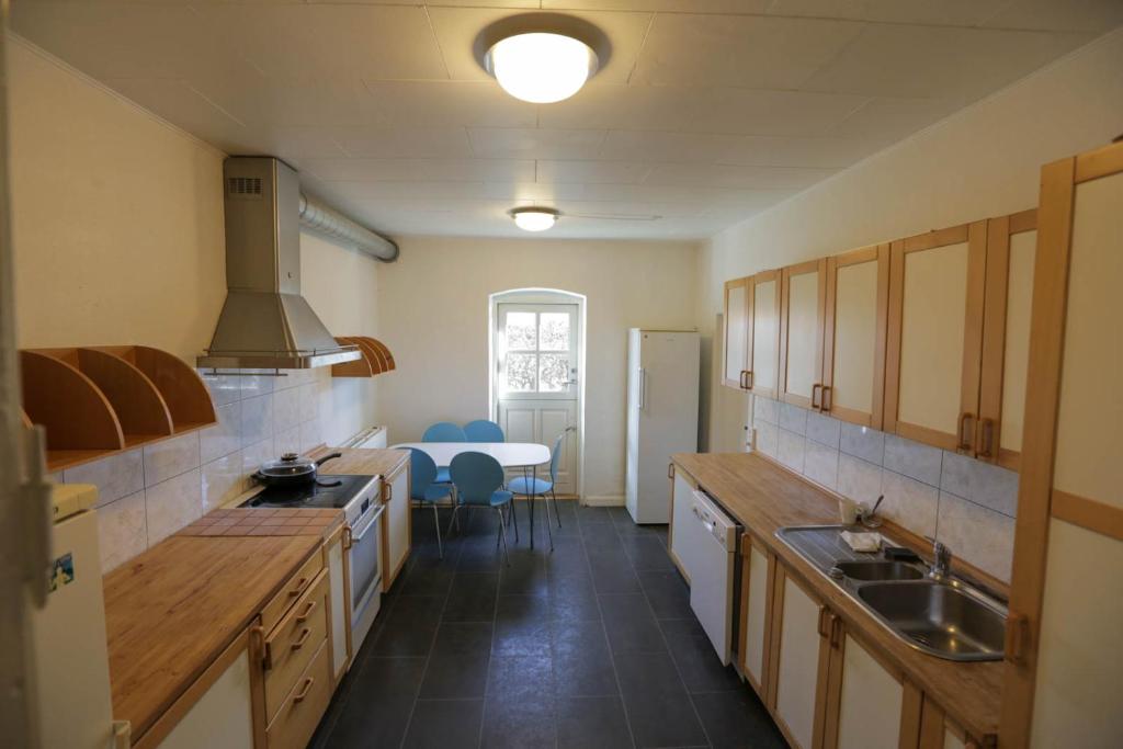 Kuchyň nebo kuchyňský kout v ubytování AvalonBnB