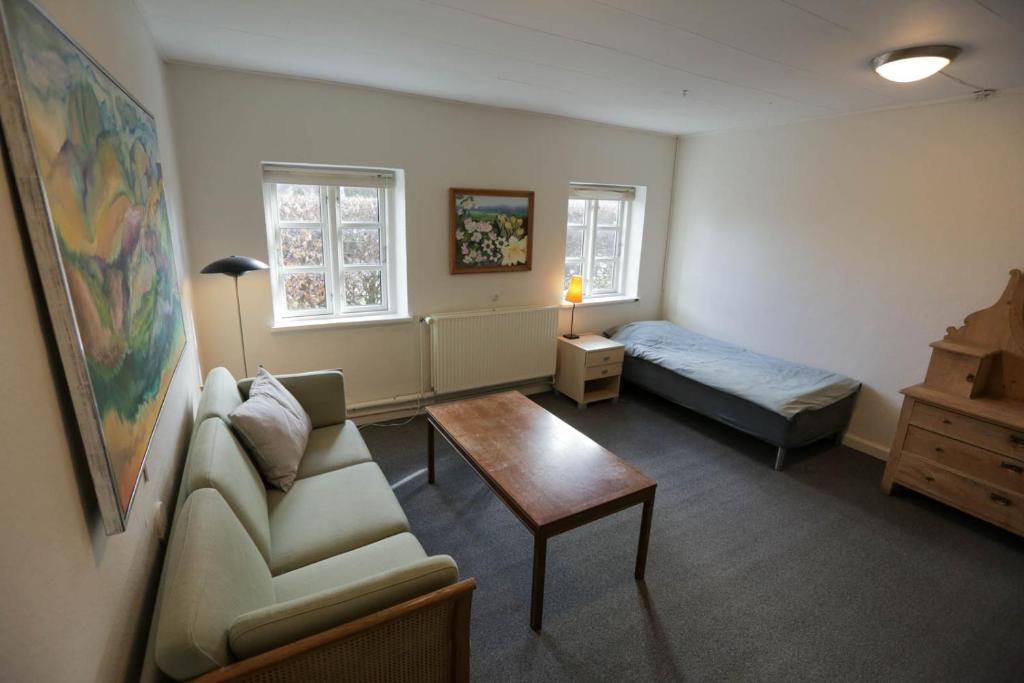 Posezení v ubytování AvalonBnB