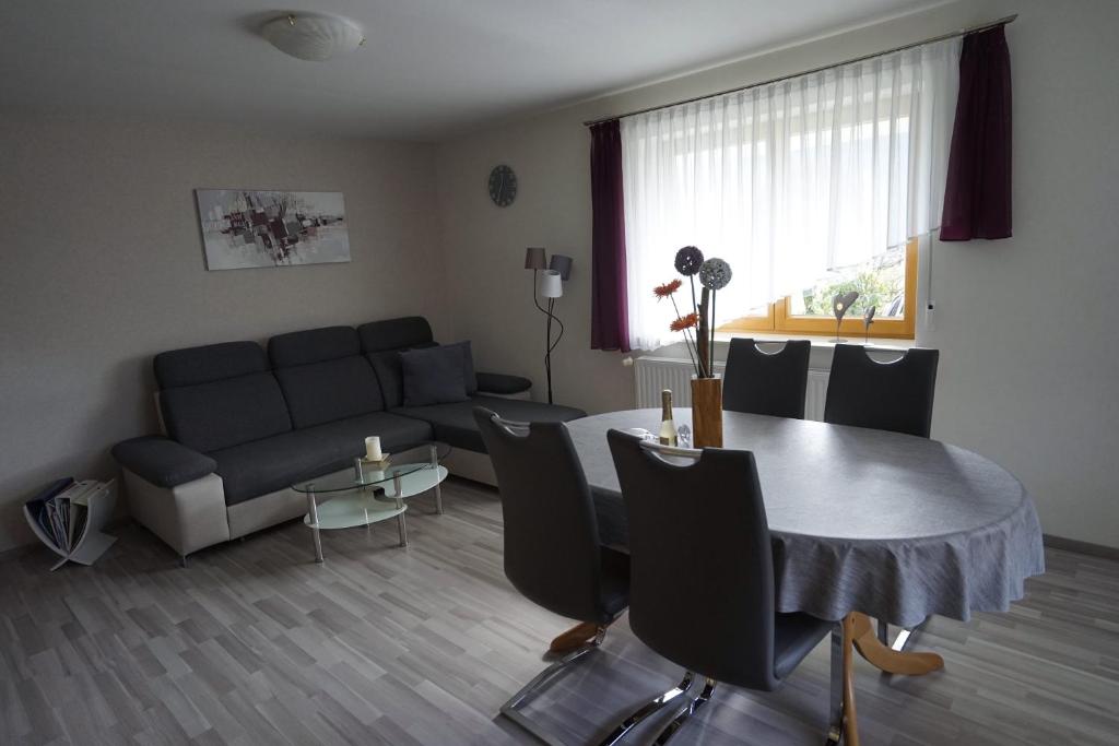 Posezení v ubytování Ferienwohnung Bohnert