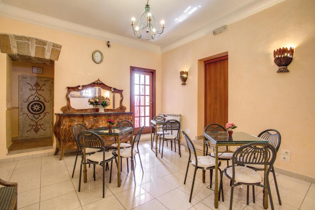 Posezení v ubytování Hotel Caravaggio
