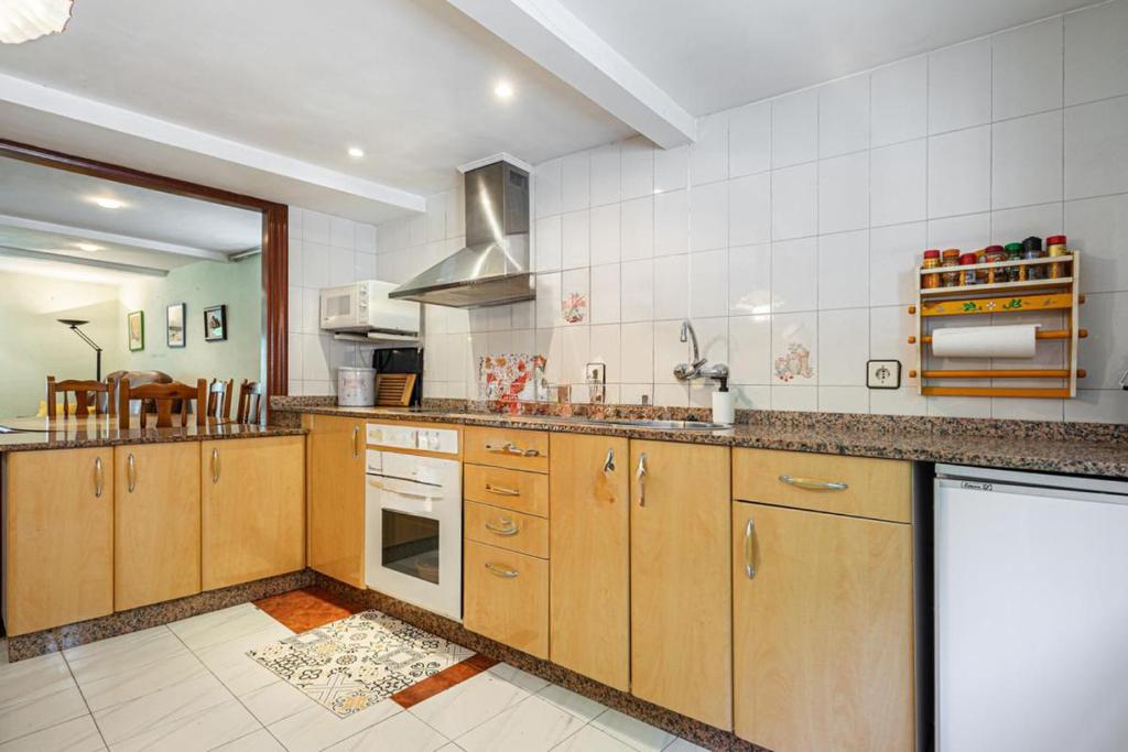 Kuchyň nebo kuchyňský kout v ubytování Casita en el Puerto