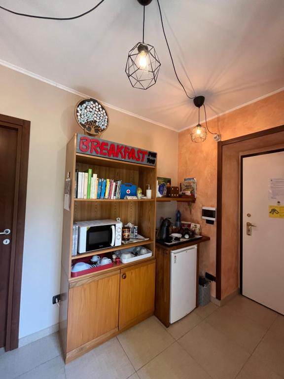 Kuchyň nebo kuchyňský kout v ubytování Guest House Elisabeth