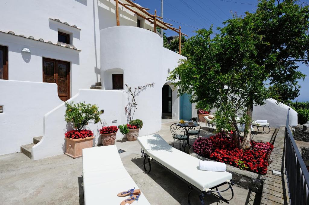 Balkon lub taras w obiekcie La Casa Del Melograno
