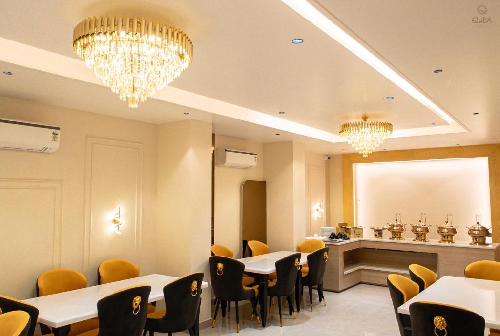 Posezení v ubytování Hotel QUBA