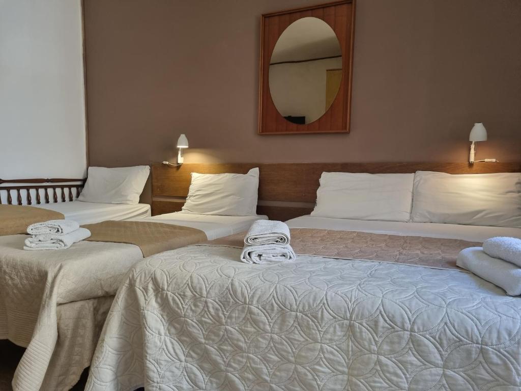 Posteľ alebo postele v izbe v ubytovaní B&B Vaticanrooms