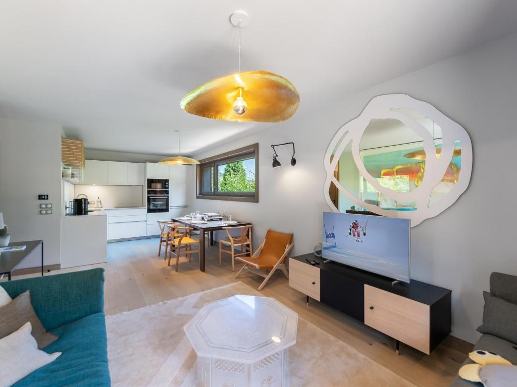 Fotografia z galérie ubytovania Appartement cosy à Megève avec piscine, sauna et accès facile au centre ville - FR-1-569-53 v destinácii Megève