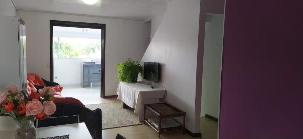 Χώρος καθιστικού στο Apartamento residencial inteiro