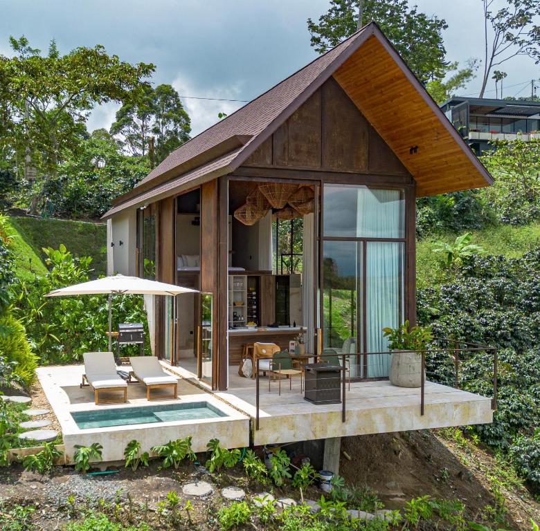 Vườn quanh La Casita Filandia