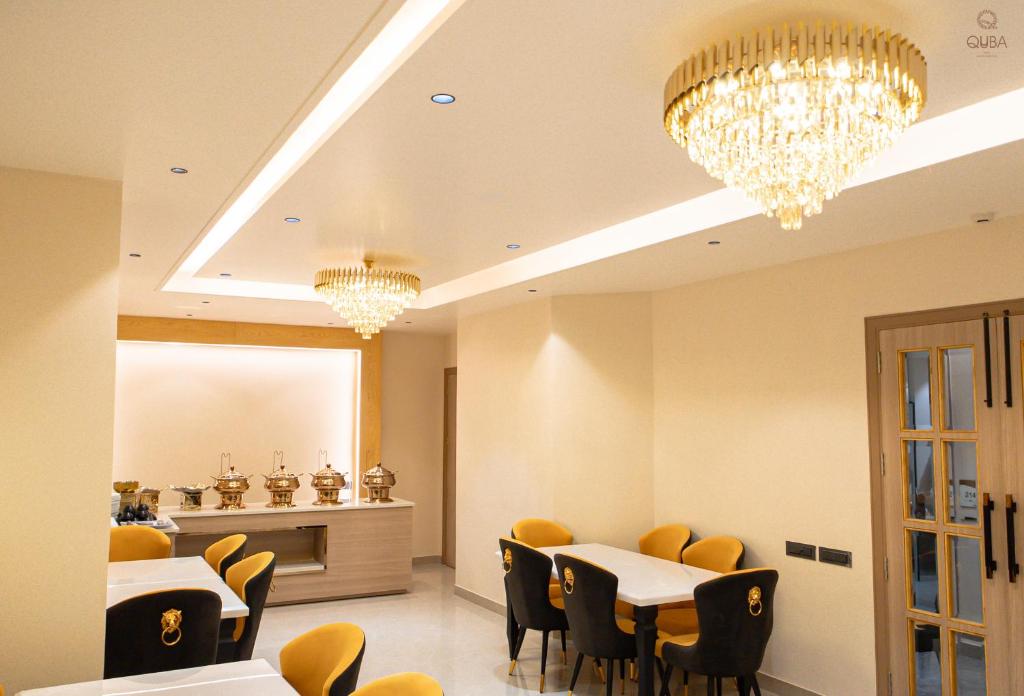 Posezení v ubytování Hotel QUBA