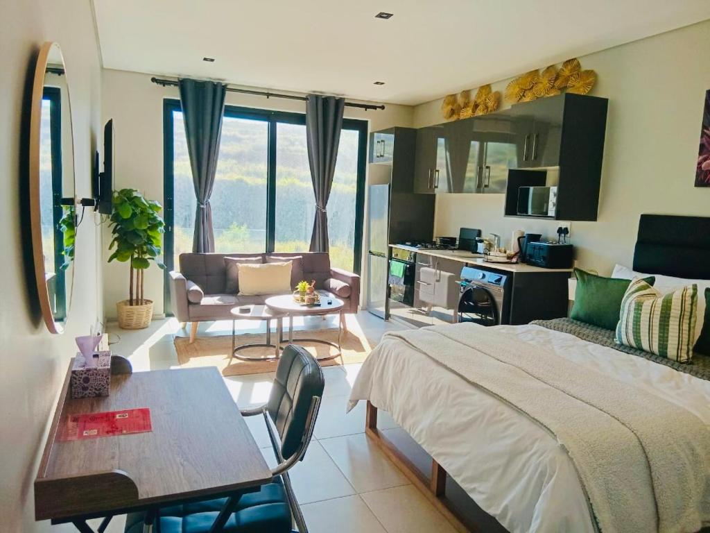 Kuchyň nebo kuchyňský kout v ubytování Zimbali Ocean Club,Ballito