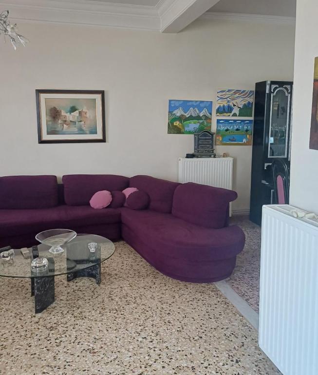 Posezení v ubytování Constantina D Apt Argos