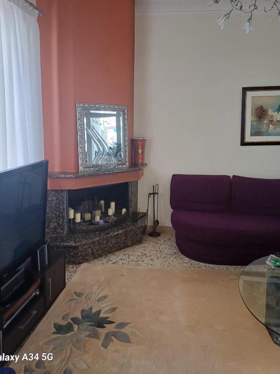 Posezení v ubytování Constantina D Apt Argos