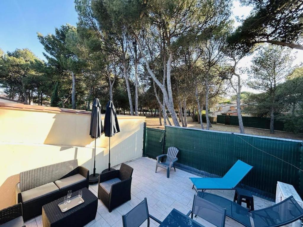 Fotografia z galérie ubytovania Charmante villa climatisée avec piscine, parking privé et proche plage, idéale pour vacances au calme - FR-1-607-158 v destinácii Cap d'Agde