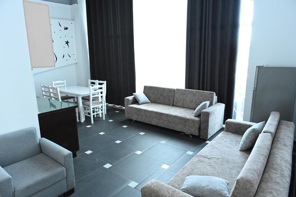 Posezení v ubytování Tafi Appart Hotel & Art Space