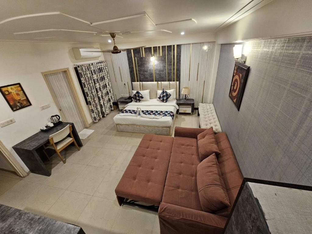 Posezení v ubytování Hotel Oppera Delhi International Airport