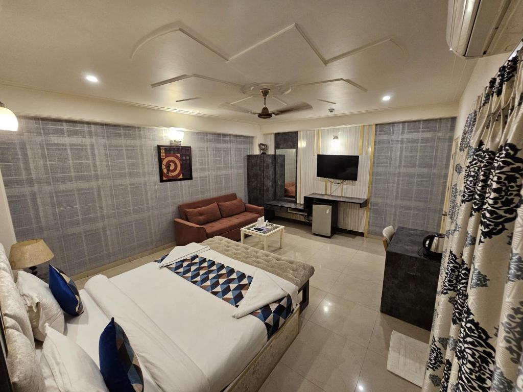 Posezení v ubytování Hotel Oppera Delhi International Airport