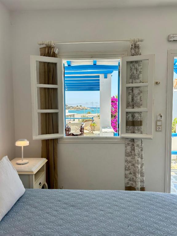 Posteľ alebo postele v izbe v ubytovaní Sea View Apartments & Studios