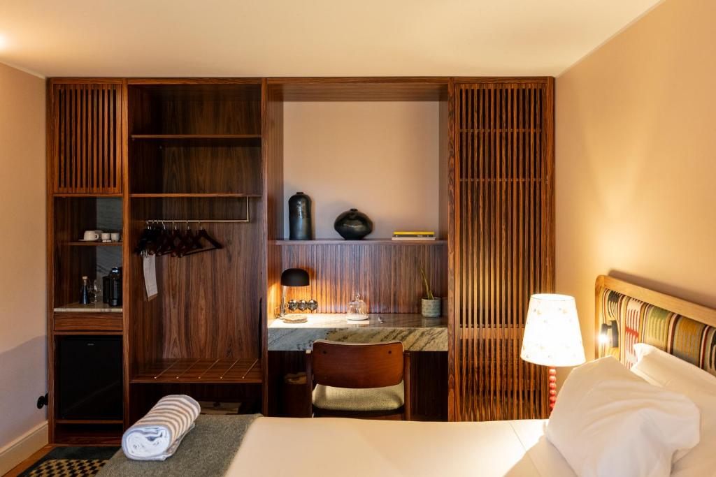 Cama ou camas em um quarto em Quinta Nova Winery House - Relais & Châteaux