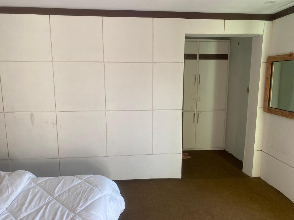 Highlands View Skardu客房内的一张或多张床位
