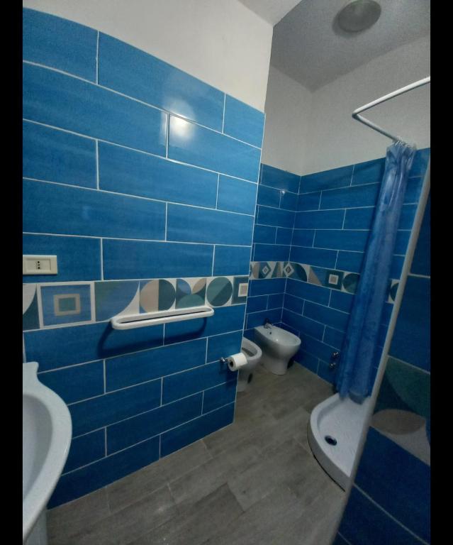 Koupelna v ubytování Casa inn