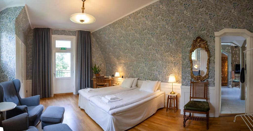 Postel nebo postele na pokoji v ubytování Villa Gransholm