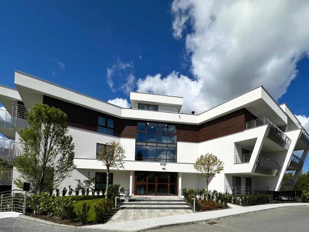 Το κτήριο όπου στεγάζεται  το διαμέρισμα