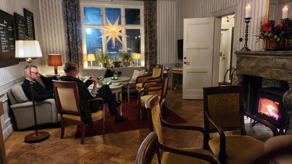 Posezení v ubytování Villa Gransholm