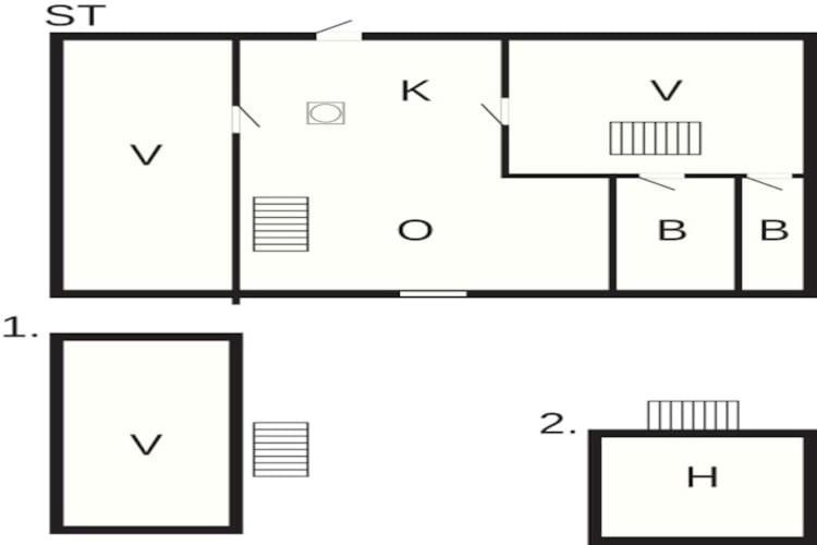 Půdorys ubytování 10 person holiday home in FÄRJESTADEN