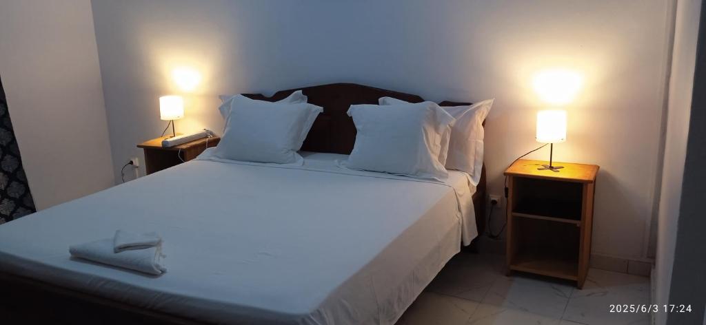 Postel nebo postele na pokoji v ubytování AUBERGE de L'HIPPOCAMPE
